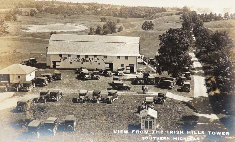 Gauci Golf Resort (Irish Hills Golf Club) - Vintage Postcard (newer photo)